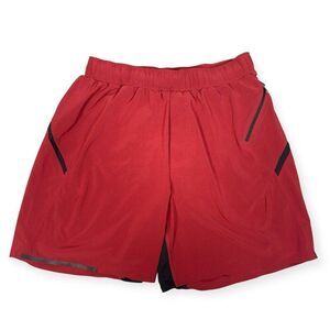 Lululemon Running Shorts Red Men's Medium‎ 7" Inseam